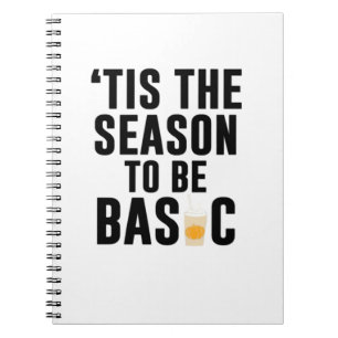 Tis The Season To Basic Christmas Notebook