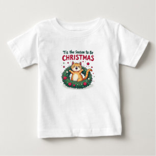 Tis the Season to Be Catty Baby Shirt