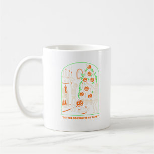 Tis The Season To Be Creepy Halloween Coffee Mug