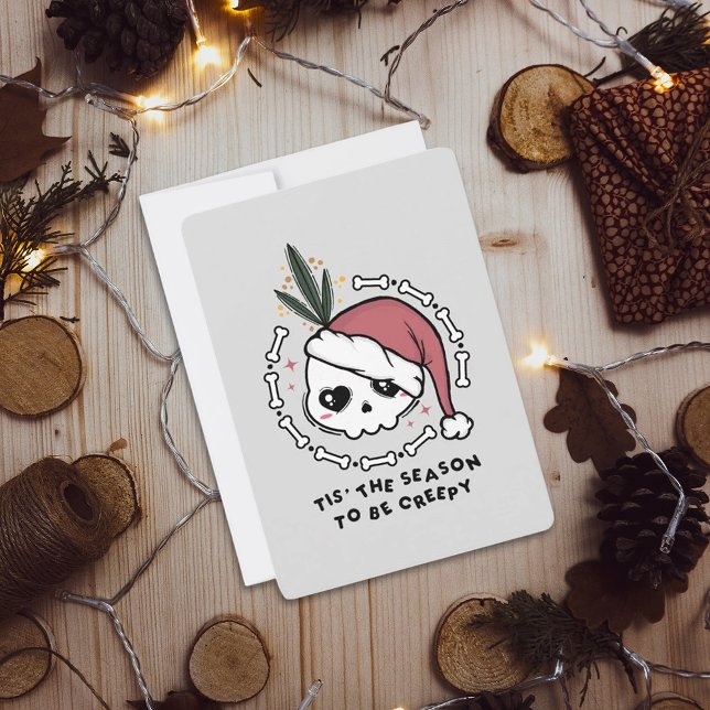 Tis' The Season To Be Creepy  Holiday Card (Creator Uploaded)