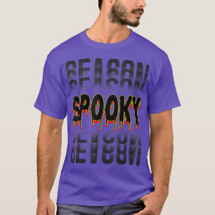 Tis The Season To Be Creepy, Retro Halloween Spook T-Shirt