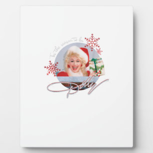 Tis The Season To Be Dolly Vintage Plaque