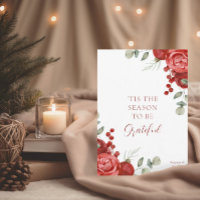 'Tis The Season To Be Grateful | Corporate Card