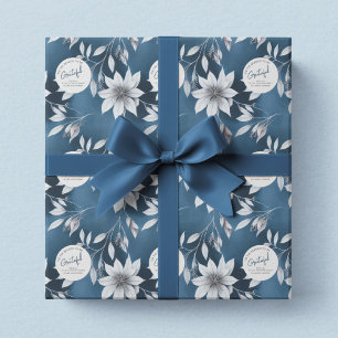 'Tis The Season To Be Grateful Corporate Christmas Wrapping Paper