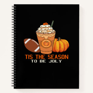 tis the season to be jolly christmas notebook