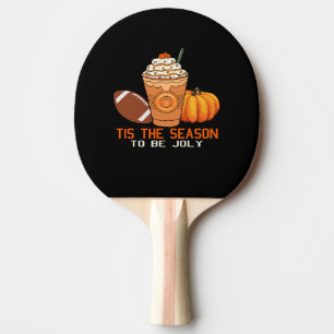 tis the season to be jolly christmas ping pong paddle