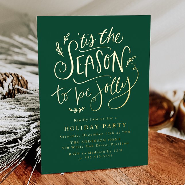 'Tis The Season to be Jolly Green Holiday Party (Creator Uploaded)