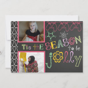 Tis The Season to be Jolly Holiday Photo Card