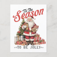 'Tis the season to be jolly vintage Santa Claus