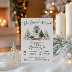 'Tis the Season to be Married! Bridal Shower Invitation