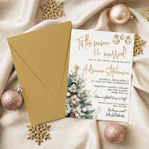 'Tis the Season to be Married! Bridal Shower Invitation