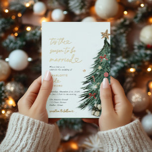 Tis The Season To Be Married Christmas Wedding