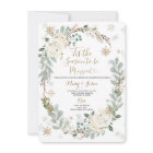 Tis the Season to Be Married Winter Floral