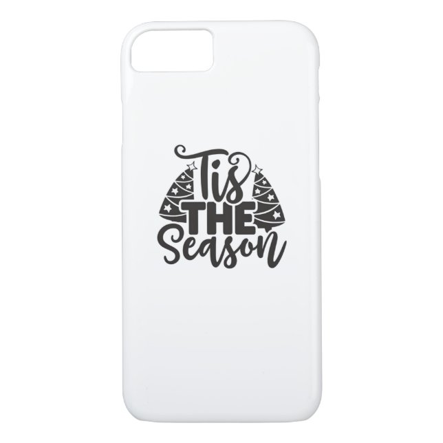 Tis The Season To Be New Year Celebration Funny Tr Case-Mate iPhone Case (Back)