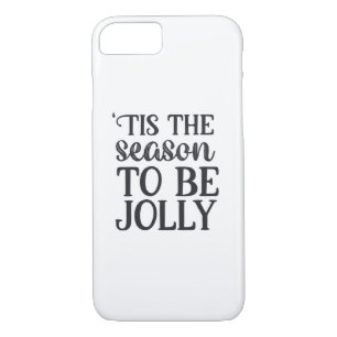 Tis The Season To Be New Year Celebration Retro Cl iPhone 8/7 Case
