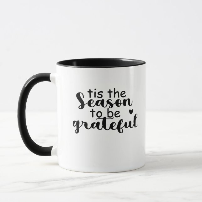 Tis The Season To Be Quote Mug (Left)