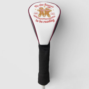 Tis The Season To Be Reading Christmas School Golf Head Cover