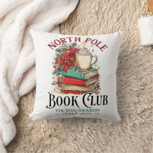 'Tis the Season to Be Reading Cushion