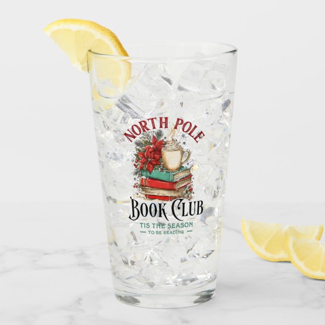 'Tis the Season to Be Reading  Glass (Front Ice)