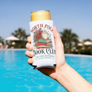 'Tis the Season to Be Reading Seltzer Can Cooler