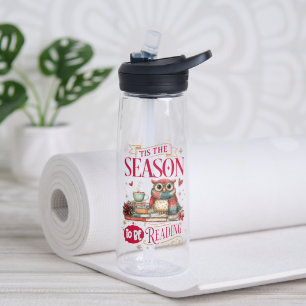 'Tis The Season to Be Reading Water Bottle