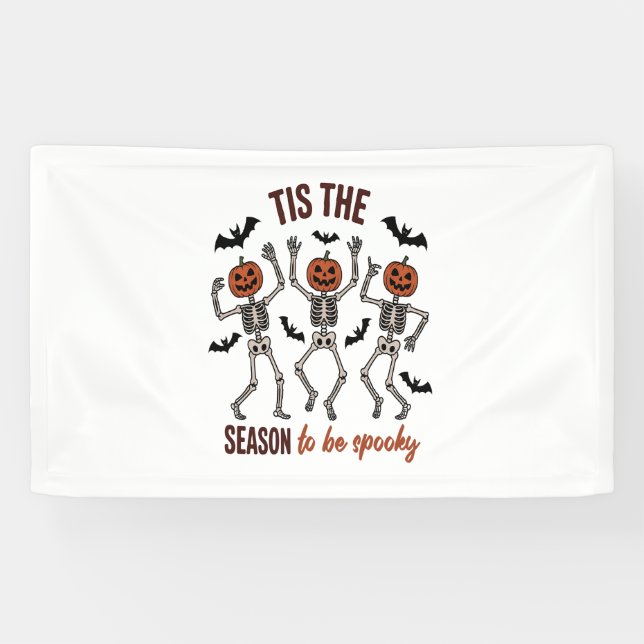 Tis the Season to Be Spooky Banner (Horizontal)