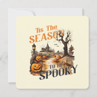 "Tis the season to be spooky" mid-century vintage
