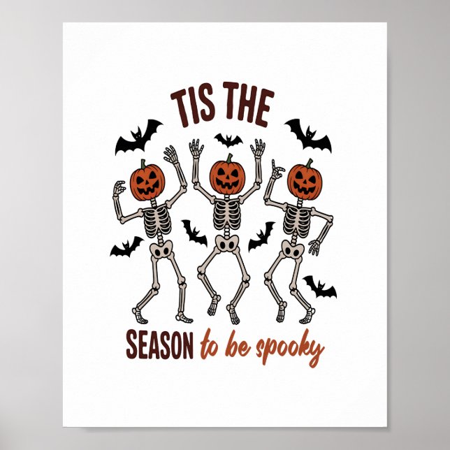 Tis the Season to Be Spooky Poster (Front)