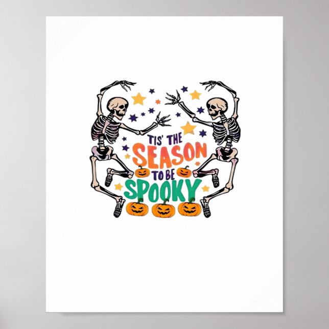 Tis The Season To Be Spooky Poster (Front)