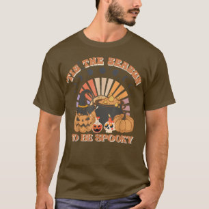 Tis The Season To Be Spooky, Spooky Pumpkin Hallow T-Shirt