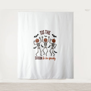 Tis the Season to Be Spooky Tapestry