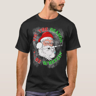 Tis The Season To Be Wheezin Respiratory Christmas T-Shirt