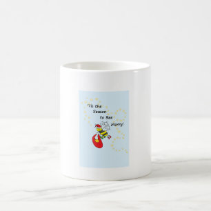 'Tis the Season to Bee Merry Christmas Mug