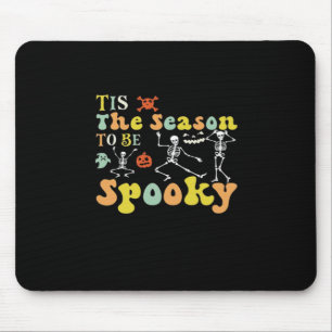 Tis The Season To Creepy Funny Dancing Skeletons M Mouse Mat