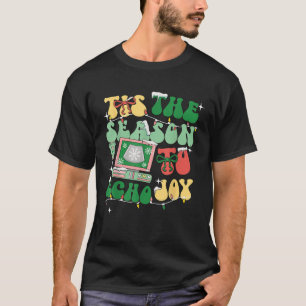 Tis The Season To Echo Joy Christmas Sonographer X T-Shirt