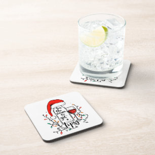 'Tis The Season to Get Tipsy Coaster