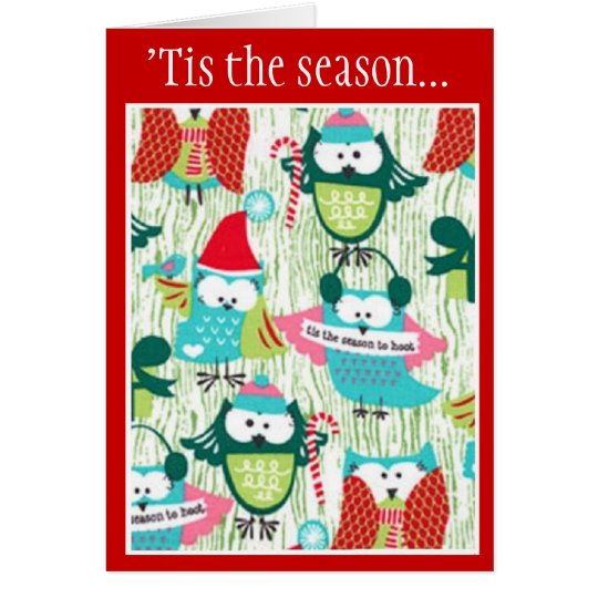 'Tis the Season to Hoot Card