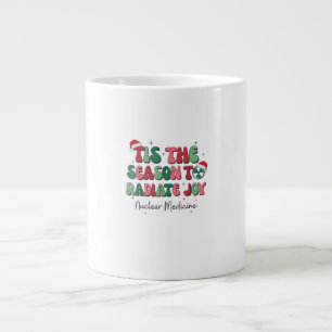 Tis The Season To Joy Nuclear Medicine Christmas N Large Coffee Mug