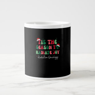 Tis The Season To Joy Radiation Oncology Christmas Large Coffee Mug