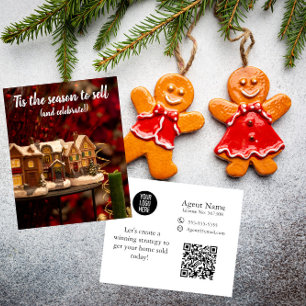 ’Tis the Season to Sell Christmas real estate Flyer