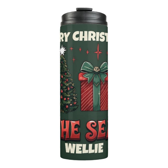 Tis the Season Tumblr – Festive Holiday Tumbler (Front)