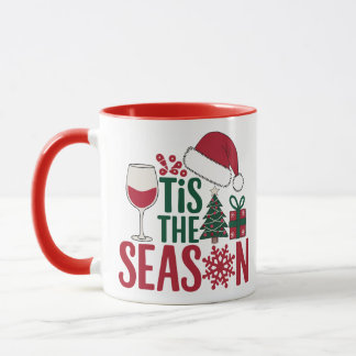 ’Tis the Season – Wine & Christmas Mug