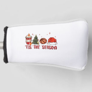 Tis the Season Xmas Christmas Basketball Golf Head Cover