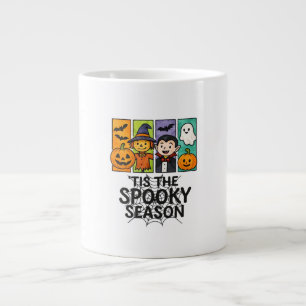 Tis The Spooky Season Halloween Vampire Pumpkin De Large Coffee Mug