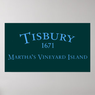 Tisbury Incorporated 1671 Poster