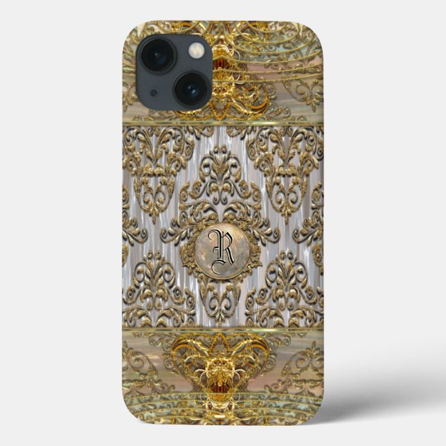 Tisch Baroque 6/6s Monogram Tough Case-Mate iPhone Case (Back)