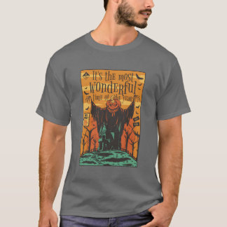 Tishe Seasono Be Spooky Retro 80s Horror vintage T-Shirt
