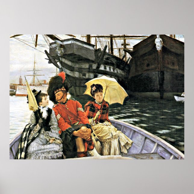 Tissot: Portsmouth Dockyard artwork Poster (Front)