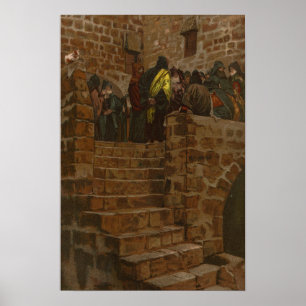 Tissot - The Evil Counsel Of Caiaphas Poster
