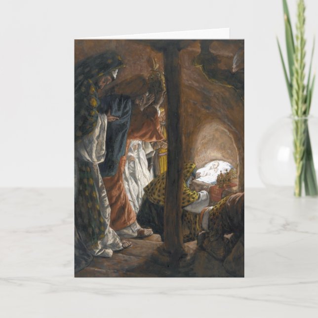 Tissot's "The Adoration of the Magi" Card (Front)